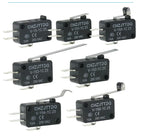 5PCS Momentary Micro Limit Switch CHZJTTDQ V-15.V-151.V-152.V-153.V-154.V-155.V-156   Travel switch limit switch silver contact