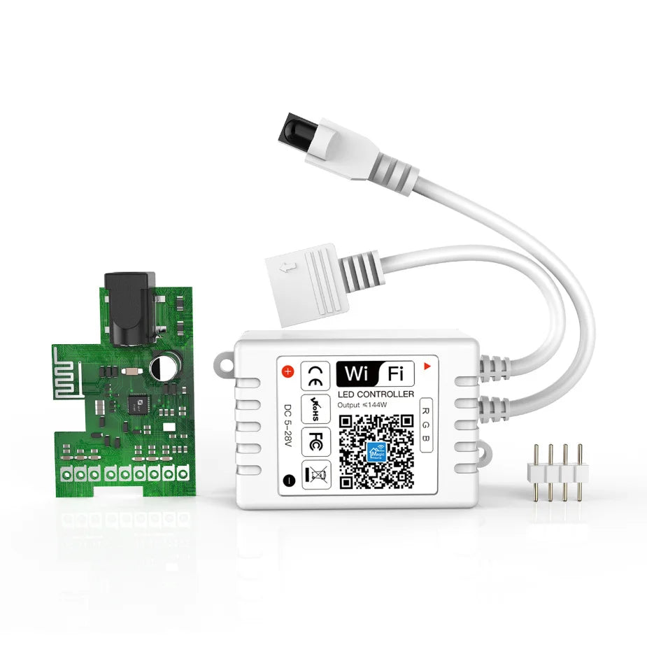 12V 24V LED Strip WIFI RGB RGBW Controller Android IOS APP Bluetooth-compatible Magic Home IR Control For RGB RGBW LED Strip