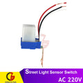 Automatic Auto On Off Photocell Street Light Switch AC/DC 12V 10A Photo Control Photoswitch Sensor Switch