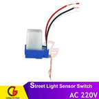 Automatic Auto On Off Photocell Street Light Switch AC/DC 12V 10A Photo Control Photoswitch Sensor Switch