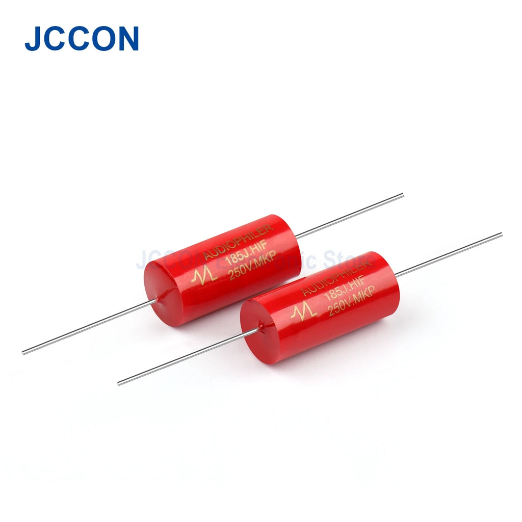 10Pcs MKP Capacitor 250V Non-Polar Audio Film Capacitor for Speaker Crossover & HiFi Amplifier
