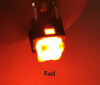 10PCS 6X6X7.2mm illuminated Momentary Tact Switch Button No Loacking 6Pin DIP LED 12V Mini Push Button Switch