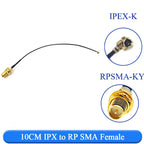 2PCS 2.4Ghz 3dbi WIFI Antenna 2.4G RP SMA Male Universal Antennas Amplifier WLAN Router Antenne Booster 2400-2500mhz