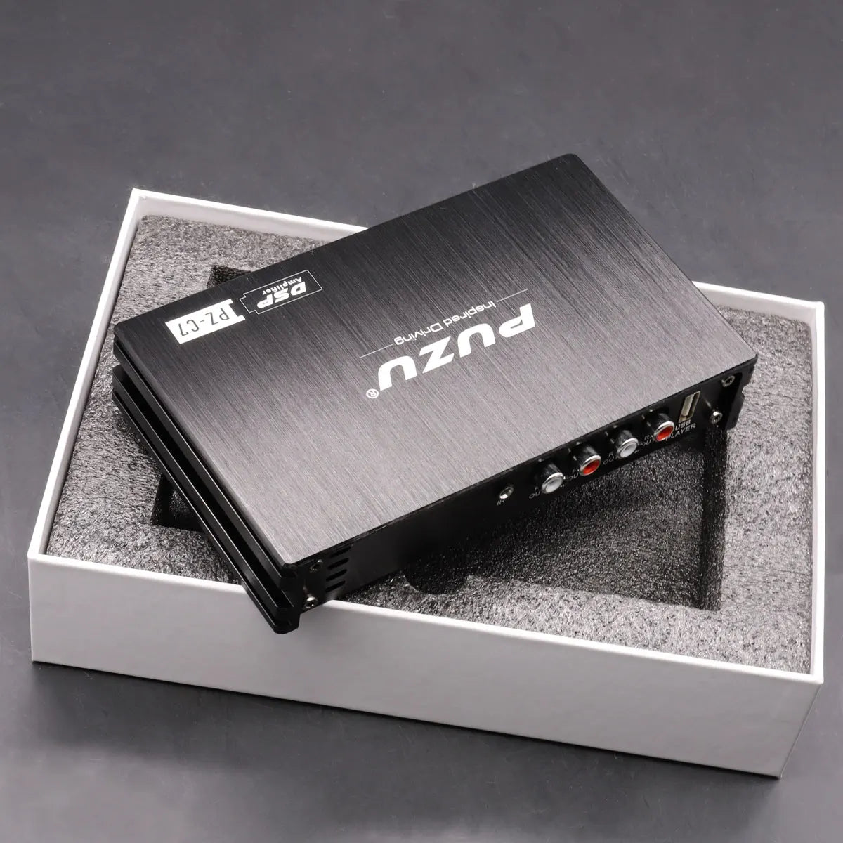 wiring harness 4X150W Car DSP amplifier with android Software app car radio sound upgrade digital audio signal processor