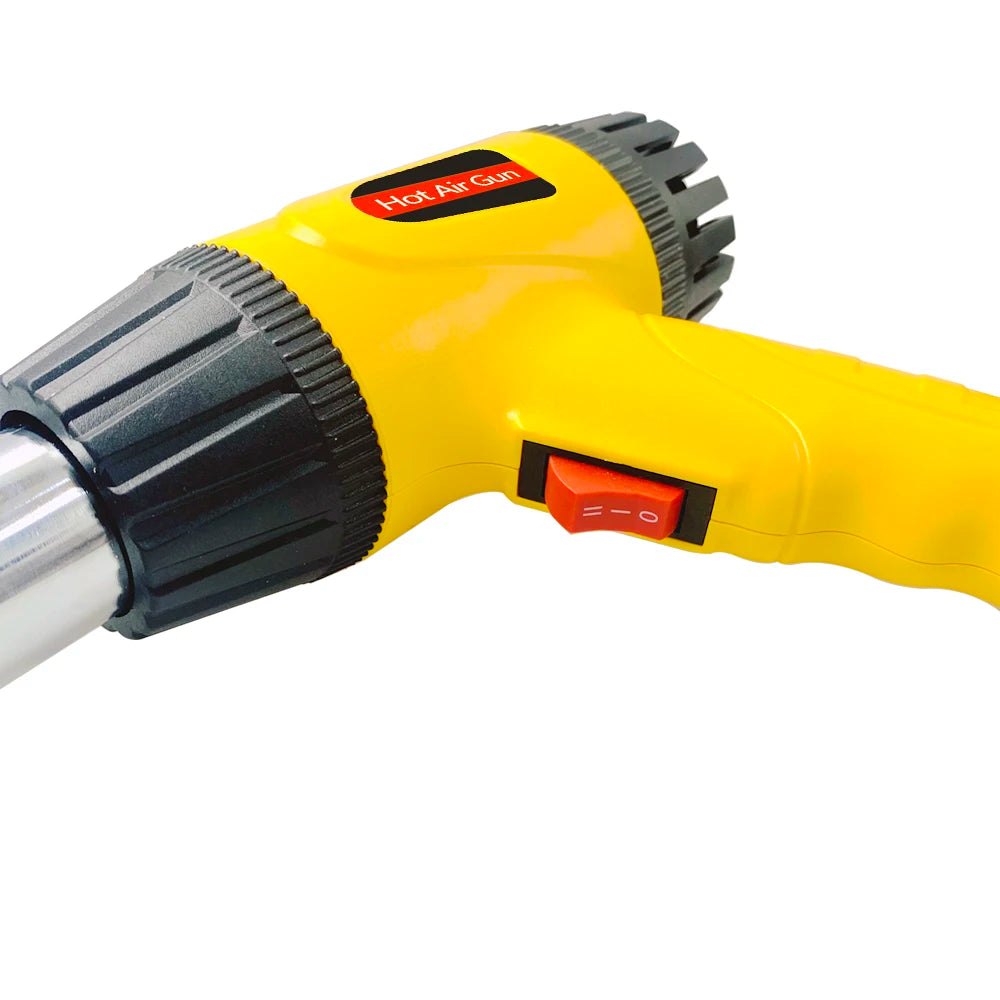 750W hot air gun Heat Gun Adjustable temperature welding gun Auto plastic pipe welding repair tool 100-600 degrees