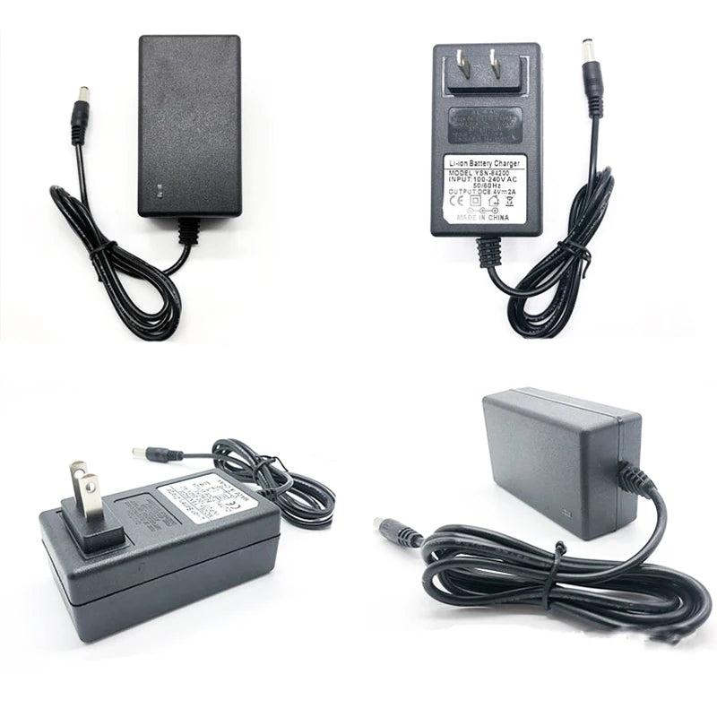 8.4V 12.6V 16.8V 2A 21V 25V 1A 18650 Lithium Battery Charger for 2S 3S 4S 5S 6S 12V 16.8V 21V 25V Screwdriver Battery Pack Use