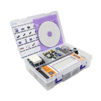 EQV Super Starter Kit for Arduino UNO R3 - Uno R3 Breadboard / Step Motor / SG90 Servo / 1602 LCD / jumper Wire / CD Tutorial