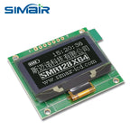 1.51 1.54 Inch 24PIN SPI/IIC/6800 COG 3.3V Blue PMOLED Screen SSD1309 Graphic 128x56 Display Transparent OLED 128x64