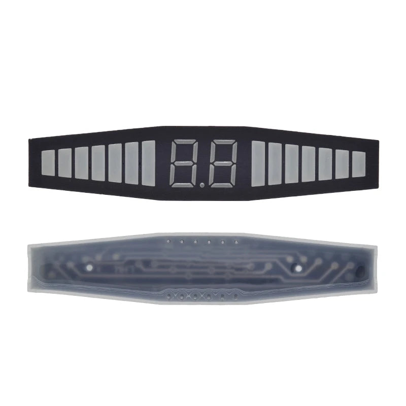 TZT 1/3PCS Reversing Radar Display 0.36 Connected Digital Tube LED Seven Segments Gongyang Green/Yellow/Red Three Colors