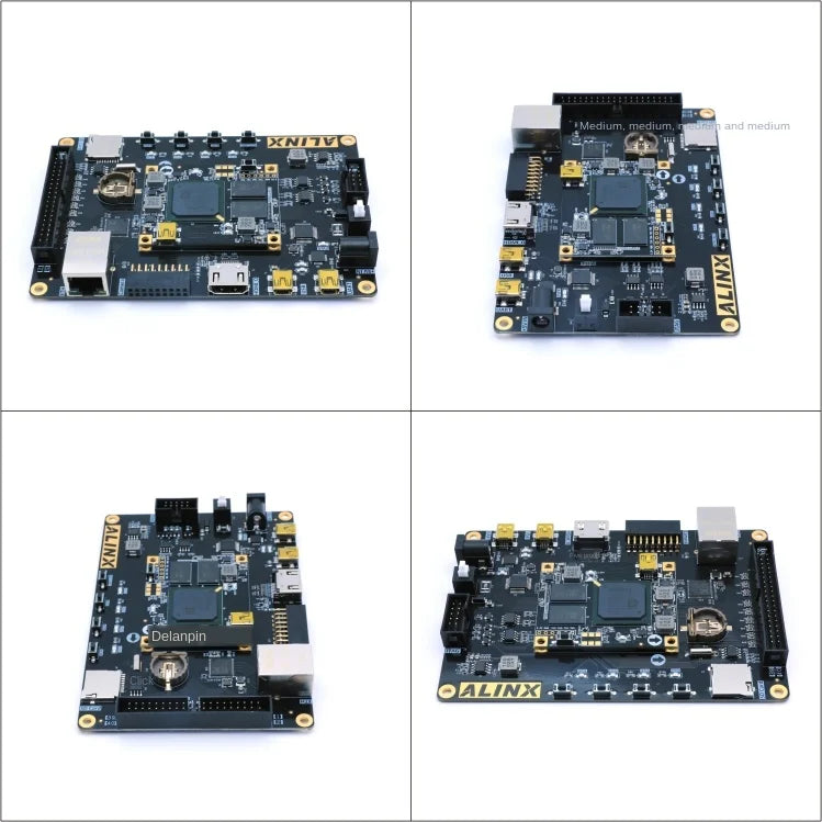 Alinx XILINX FPGA Black Gold Development Board Spartan-7 VIVADO AX7050 XC7S50FGG484 Companion video tutorial