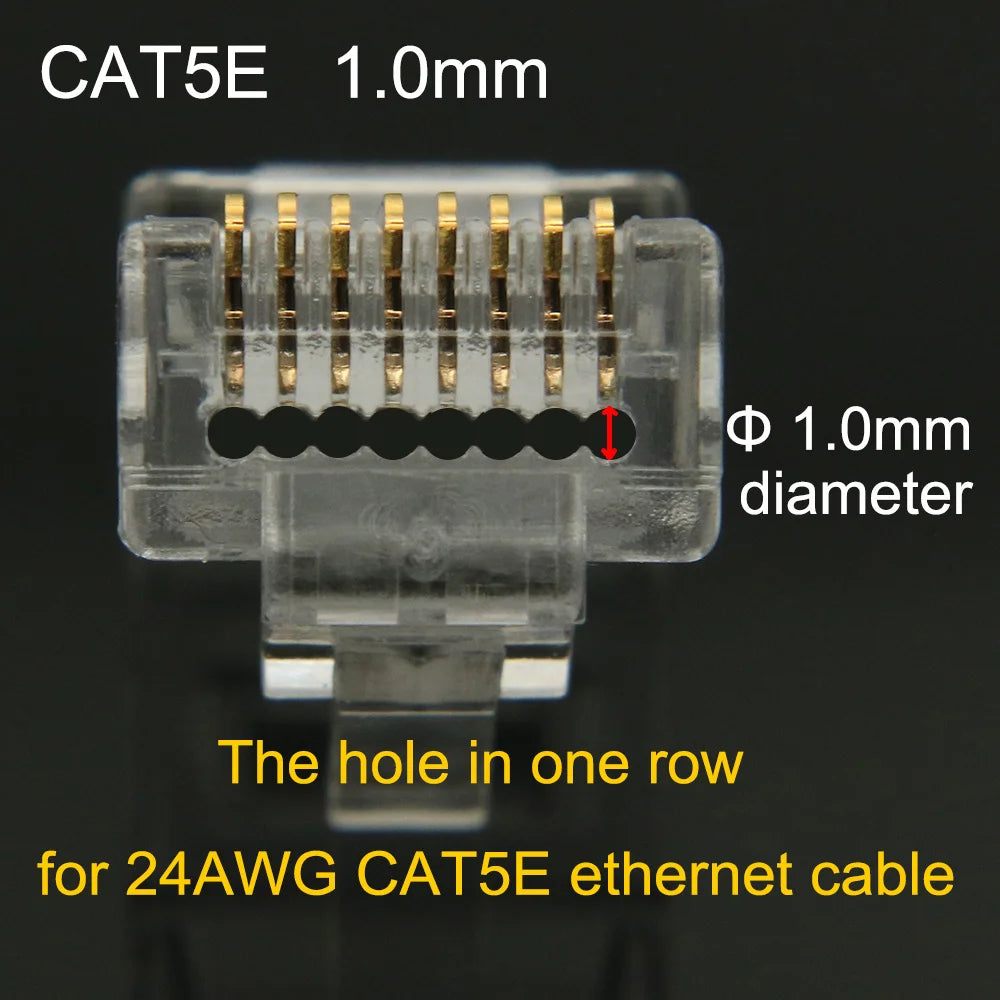 Xintylink RJ45 Connector CAT6 50U/6U Ethernet Cable RG45 Plug CAT5E UTP 8P8C RJ45 CAT6 Network Modular LAN Jack CAT5 Keystone