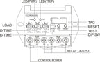 Samwha-Dsp EOCR-DS3 (Output (1c) Slim Electronic Overload Relay Motor Protector Thermal Overload Relay (Un:24-260VAC/DC)