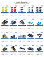10Pcs MKP Capacitor 250V Non-Polar Audio Film Capacitor for Speaker Crossover & HiFi Amplifier