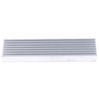 Extruded Aluminum Heatsink For High Power LED IC Chip Cooler Radiator Heat Sink Drop Ship 100*25*10mm