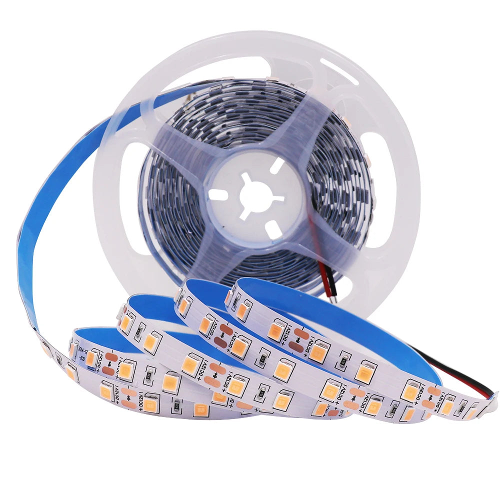 5M LED Strip SMD 5050 5054 LED Tape Waterproof Ribbon Diode 12V 2835 Flexible Neon Lights 60/120Leds/m LED Lights for Room Decor