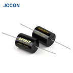 2Pcs SPIRIT Audio Capacitor MKP Audiophile Frequency-Divided Divider 400V 2.2uF 3.3uF 3.9uF 4.7uF 6.8uF 10uF For Speaker Audio