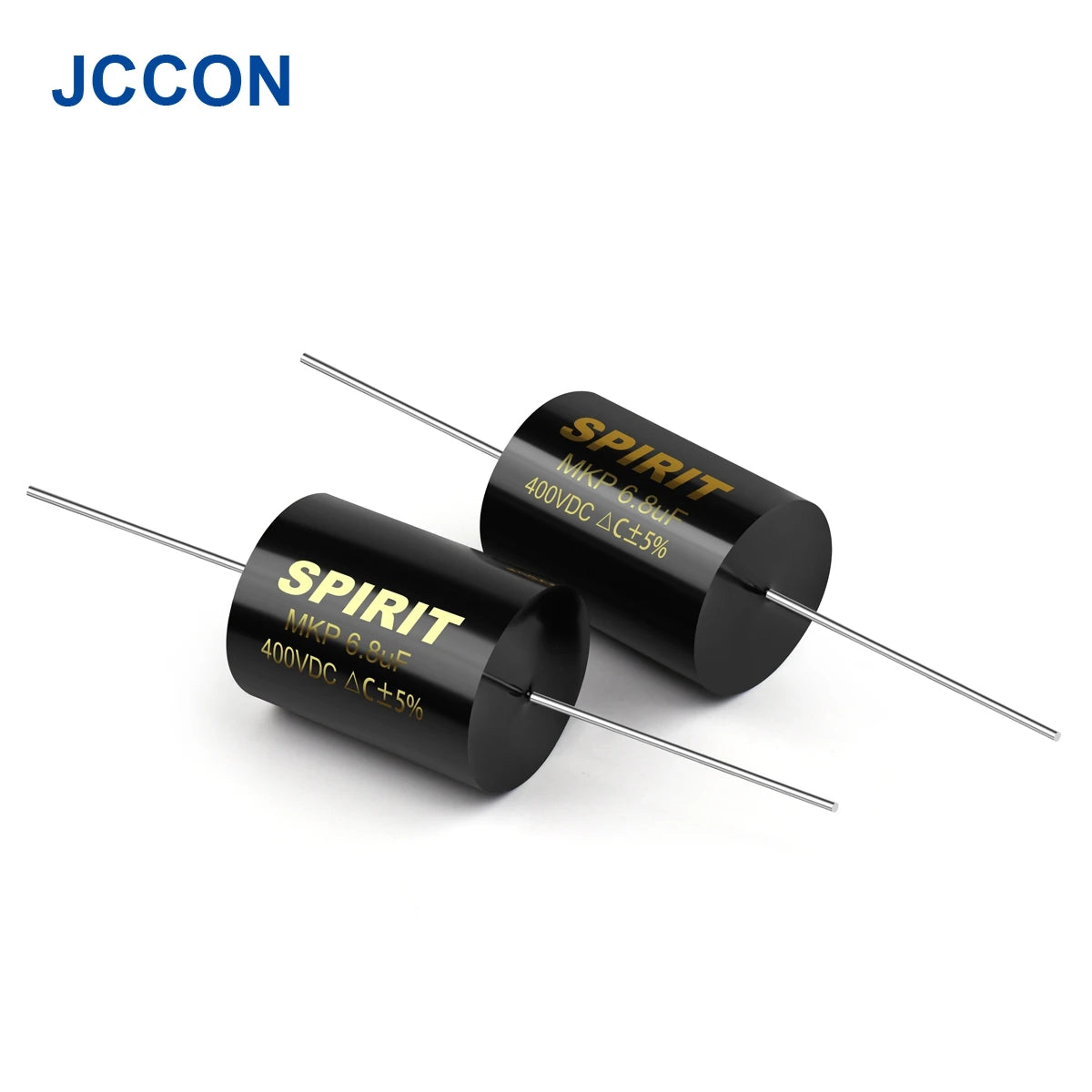 2Pcs SPIRIT Audio Capacitor MKP Audiophile Frequency-Divided Divider 400V 2.2uF 3.3uF 3.9uF 4.7uF 6.8uF 10uF For Speaker Audio