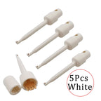 5Pcs 58mm Single Test Hook Clip Alligator Clips Test Probes Clamp For Electronic Testing Multimeter IC Grabber Probe Hooks