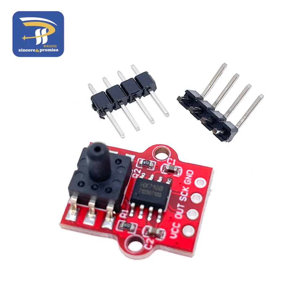 DC 3.3V 5V 0-40KPa Pressure Sensor Module Connect 2.5mm Soft Tube Digital Liquid Water Level Controller Board For Arduino DIY