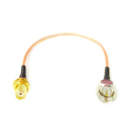 SMA Female Jack Nut To SMA N TNC BNC UHF MCX MMCX TS9 CRC9 Straight Pigtail Cable RG316 For WIFI Wireless 3G 4G Modem NEW