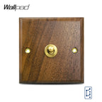 Toggle Wall Switch 1-4 Gang, Solid Wood Frame, EU French Wall Socket, Flush / Surface Mounting, Z6 Wallpad