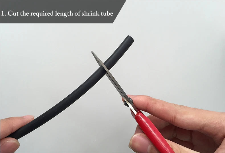 10M/lot Set Heat Shrink Tube 2:1 Kit Insulation Sleeving Termoretractil Polyolefin Shrinking Assorted Heat Tubing Wire Cable
