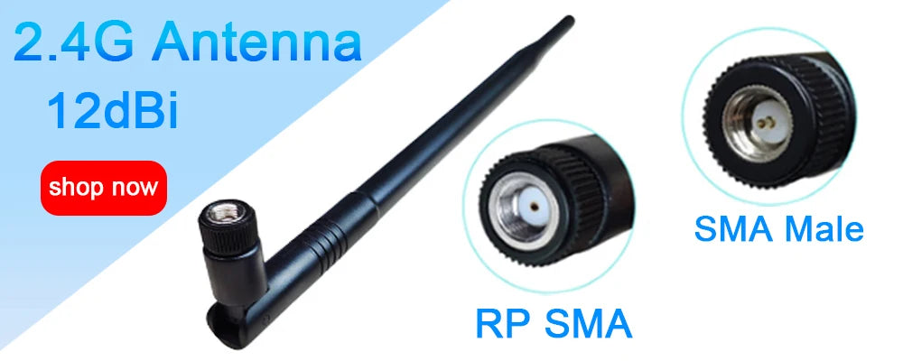 Eoth Wholesale 433MHz Antenna LORA 5dBi GSM 433 MHz Connector Rubber 433m LoRaWAN IOT SMA Male Female Extension Cord Pigtail