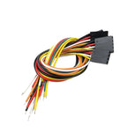 10PCS Dupont 2.54mm Pitch 10cm 20cm 30cm Single/Double Female 2P 3 4 5 6 7 8 9 10P connector Jumper Cable Wire For PCB Arduino