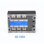 Three-Phase Motor Reversing Control Module SSR 10A-100A 32VDC Control 24-480VAC CE DC Forward & Reverse Solid State Relay
