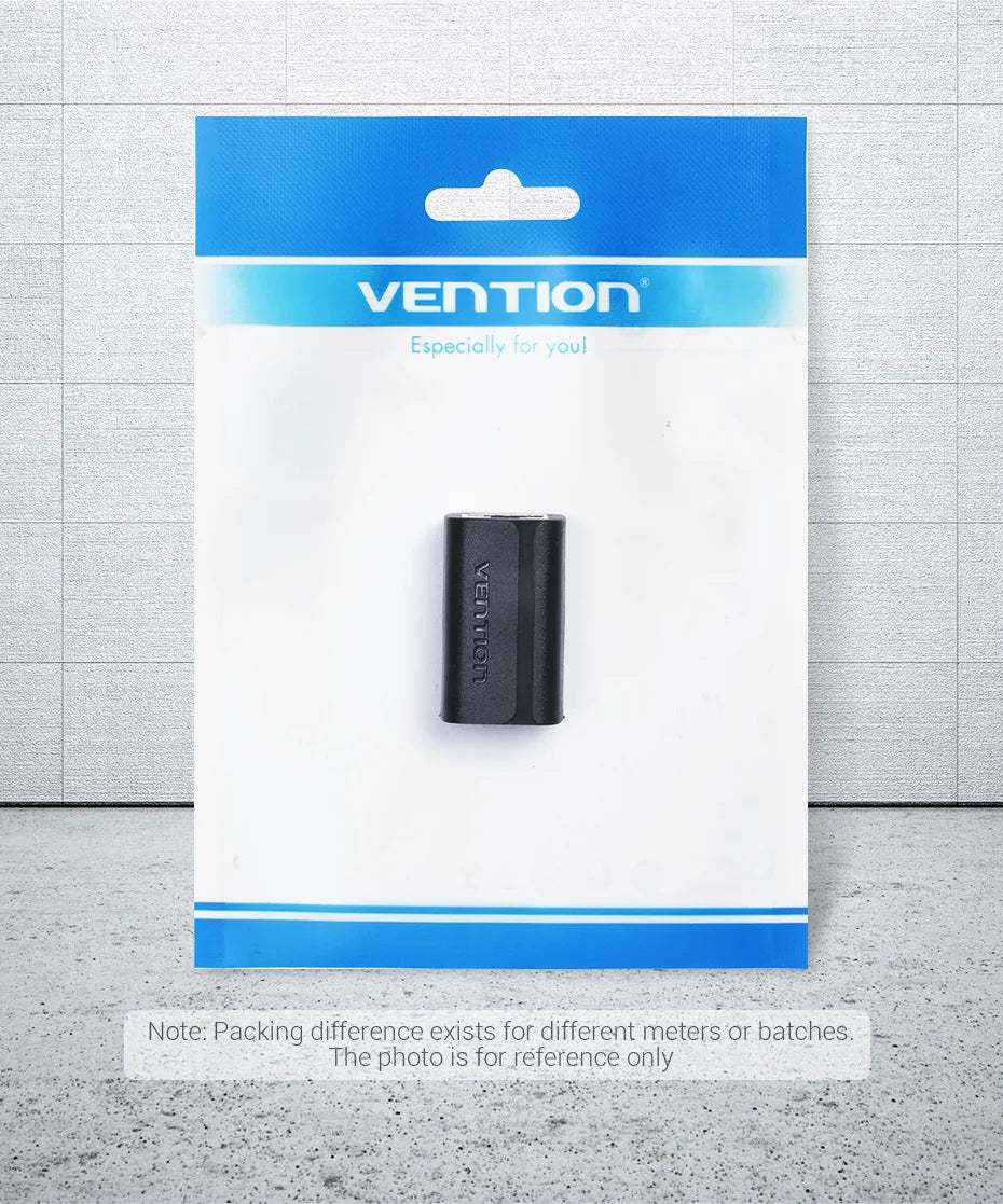 Vention RJ45 Connector Cat7/6/5e Ethernet Adapter Female to Female 8P8C Patch Network Extender Extension Wire for Ethernet Cable