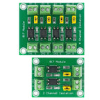 PC817 2 4 Channel Optocoupler Isolation Board Voltage Converter Adapter 3.3V to 5V Module 3.6-30V Driver Photoelectric Isolated
