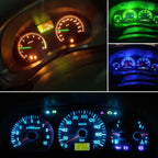 10Pcs T3 T4.2 T4.7 Led Bulb Canbus Super Bright Car Interior Lights Dashboard warming indicator Wedge Auto Instrument Lamp 12V