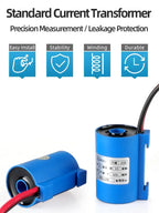Din rail Current Transformer 0.2 class BZCT10AL-10/5 15/5 20/5 30/5 50/5 high precision AC CT 5A ring type current sensor