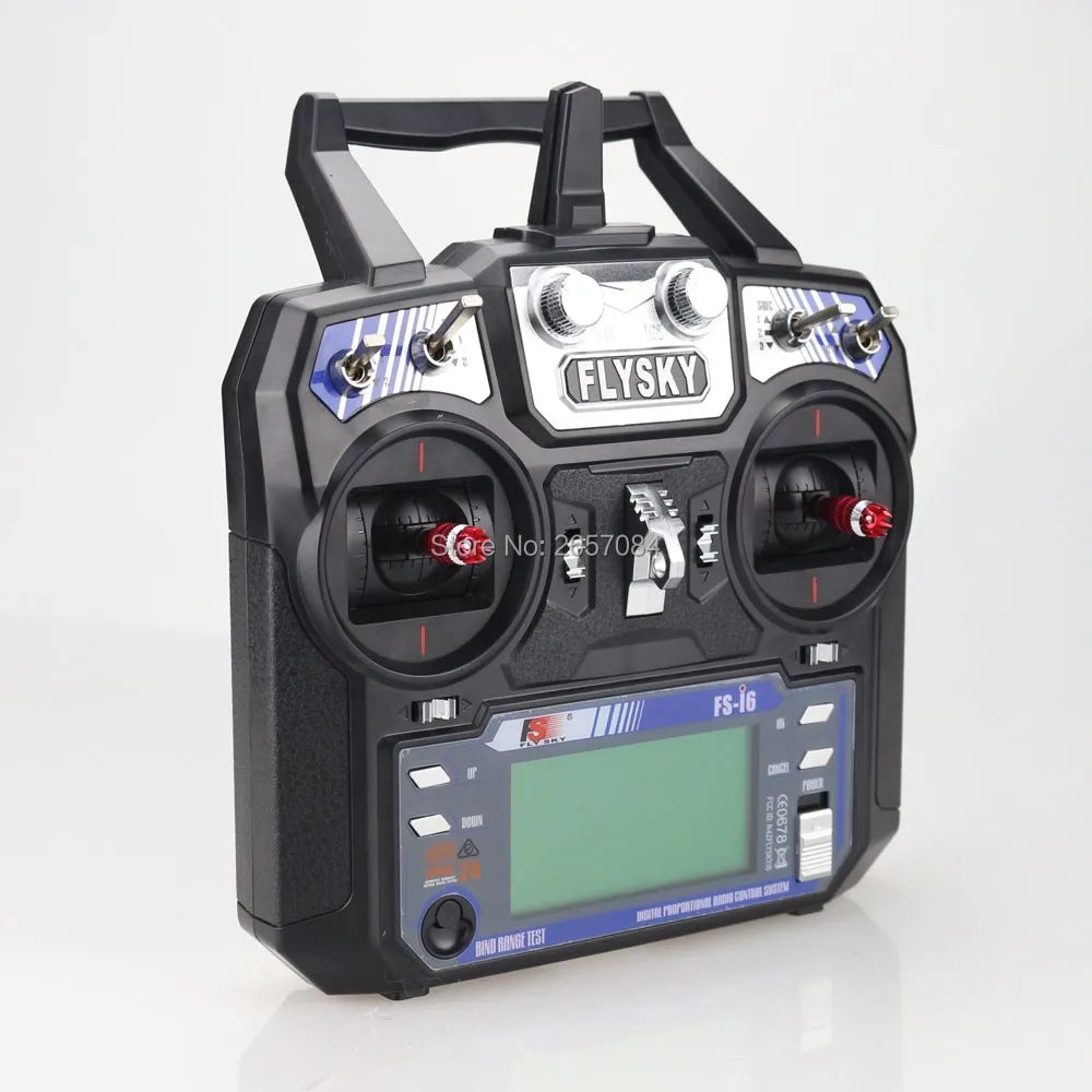 Newest Flysky FS-i6 FS I6 2.4G 6ch RC Transmitter Controller FS-iA6  Receiver For RC Helicopter Plane Quadcopter Glider