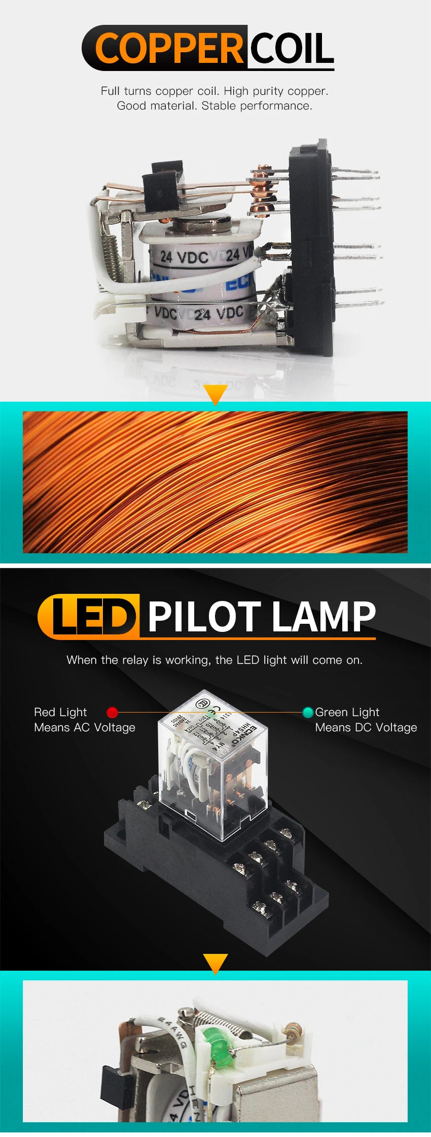 Relay MY4P HH54P MY4NJ Coil General DPDT Micro Mini Electromagnetic Relay Switch with Socket Base LED AC 110V 220V DC 12V 24V