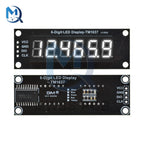 0.36 Inch TM1637 4/6-Digit LED Digital Display Tube Module Red/Green/Yellow/Blue/White 0.36" Decimal 7 Segments For Arduino