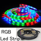 Leds Strip SMD 3528 60led 1M/2M/3M/4M/5M Tape Cabinet Closet Decoration Lamp Bedroom Kitchen Lighting Flexible RGB LED Light