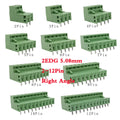 10/5 Pairs Pitch 5.08mm Terminal Block Connector 2EDG 5.08mm 2-12 Pin Pcb Screw Connector Terminal Block 2EDG Socket PCB	Screw
