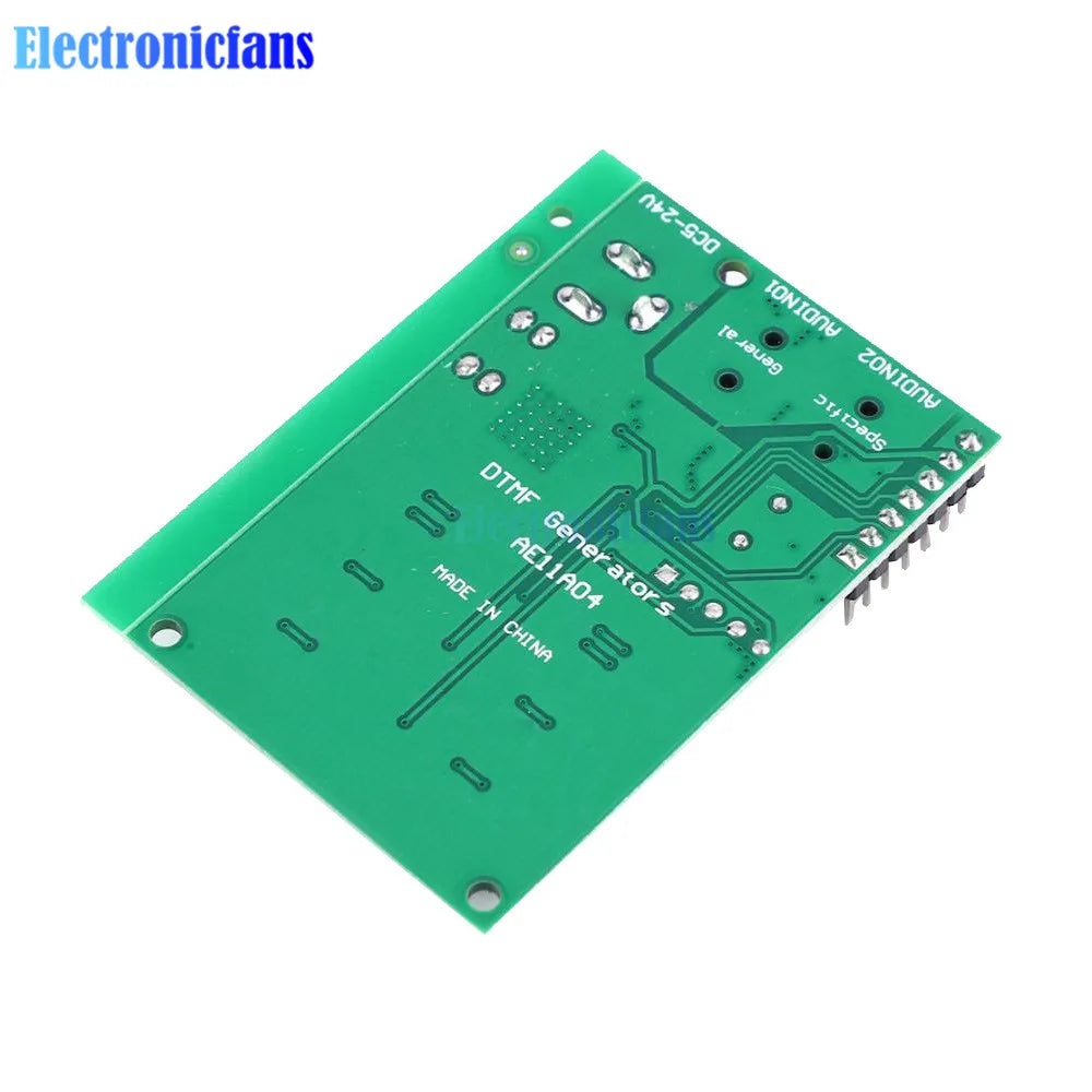 DC 5-24V DTMF Audio Generator Module Voice Encoder Dual Tone Transmitter Multi-Button Keypad Audio Control Board for Arduino
