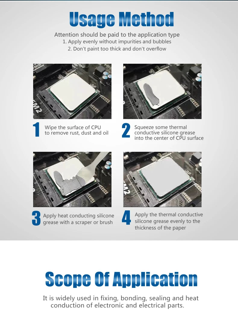 11.2W/mk Maxtor Thermal Paste Grease for AMD Intel Processor CPU Cooler Computer Cooling Fan VGA GPU Compound Heatsink Plaster