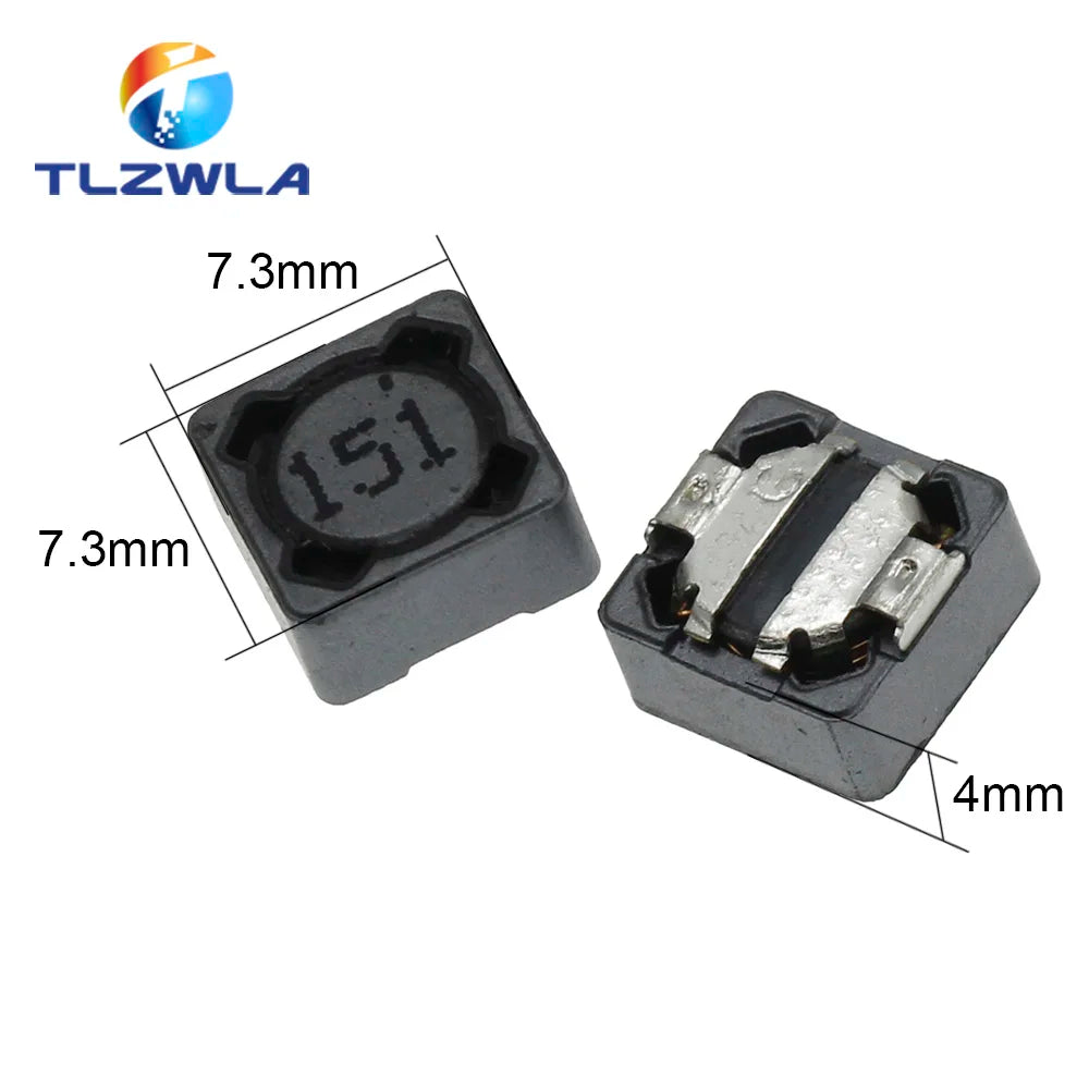 20PCS CD74R Power Inductor 2.2/3.3/4.7/6.8/10/15/22/33/47/68/100/150/220/330/470UH SMD Inductance CD74 7*7*4mm