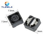 20PCS CD74R Power Inductor 2.2/3.3/4.7/6.8/10/15/22/33/47/68/100/150/220/330/470UH SMD Inductance CD74 7*7*4mm