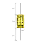 10Pcs 100V Horizontal Speaker Audio Capacitor Non Polarity Frequency Divider Crossover Polypropylene 1UF 1.5UF 2.2UF 3.3UF 4.7UF
