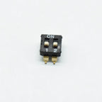5pcs  KM-2P/3P/4P 5P 6P/8P 2.54mm chip DIP switch  gold-plated feet black SMD chip