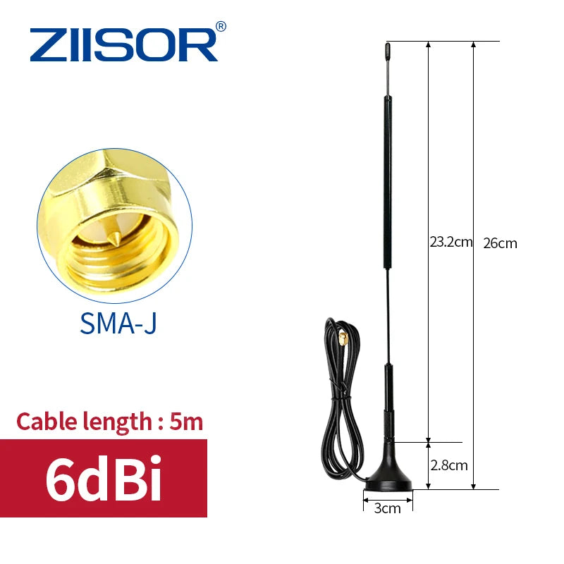 Антена Meshtastic 868 MHz LoRa Antenna 915 MHz Antena for 923 MHz RP SMA Male Antenna Для розумного сільського господарства