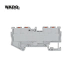 50Pcs PT2.5-QU Push-In Din Rail Terminal Block Spring 4-Conductor Strip Plug PT 2.5 QUATTRO Wire Electrical Connector PT 2.5-QU