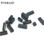 5Pcs Pitch 1.27mm SMD Double Row Pin Header Female PCB Connector 1.27 mm Pinheader Socket 2x3/4/5/6/7/8/10/12/15/20/30/40/50Pin