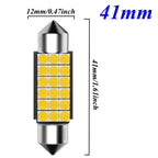 4PCS Festoon 31mm 36mm 39mm 41mm C5W C10W Super Bright 3030 LED Bulb Car Dome Light Canbus Auto Interior Reading Lamp Warm White