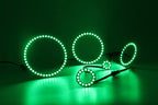 WS2812B LED Pixel Individually Addressable Ring 8/16/24/35/45Leds WS2812 Built-in IC Full Color Circle Led Modules Light DC5V