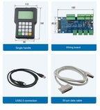 HYCNC DSP 0501 3 axis handle controller system replace dsp a11 for CNC router engraving machine accessories